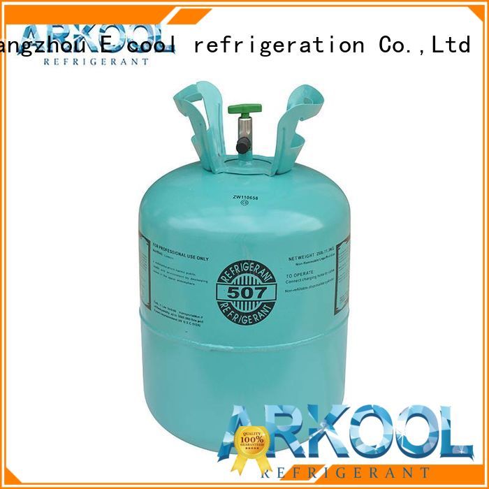 Arkool r507 refrigerant gas certifications for air conditioning industry