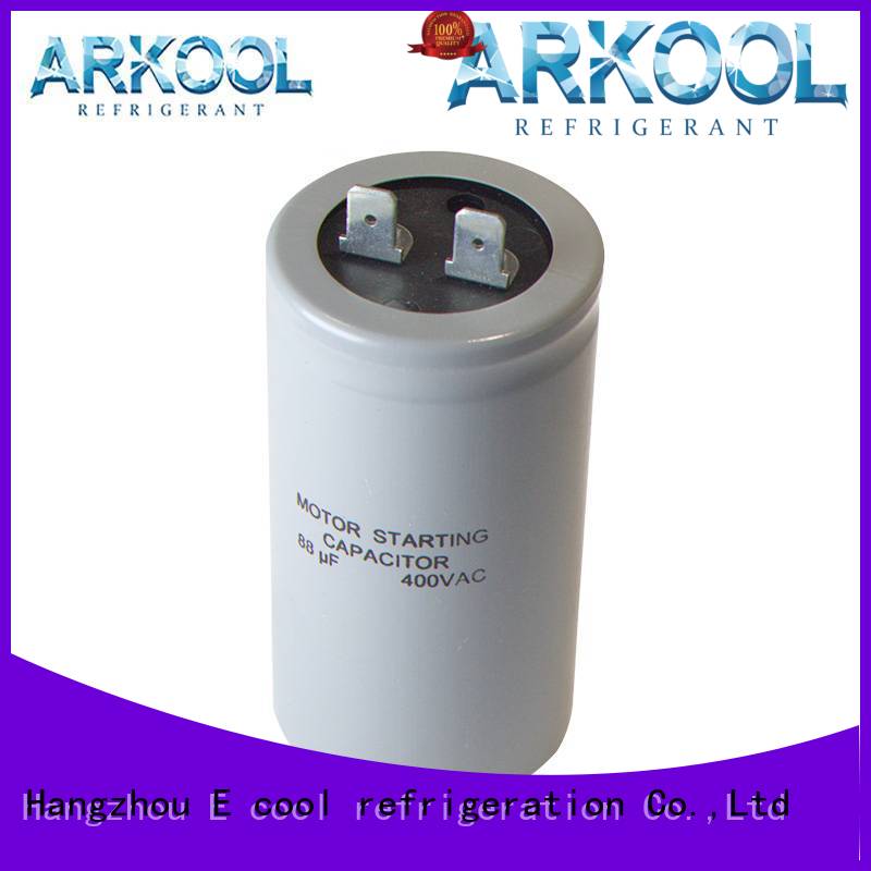 Arkool start and run capacitors suppliers for air compressor