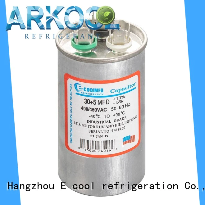 dual capacitor for ac motor